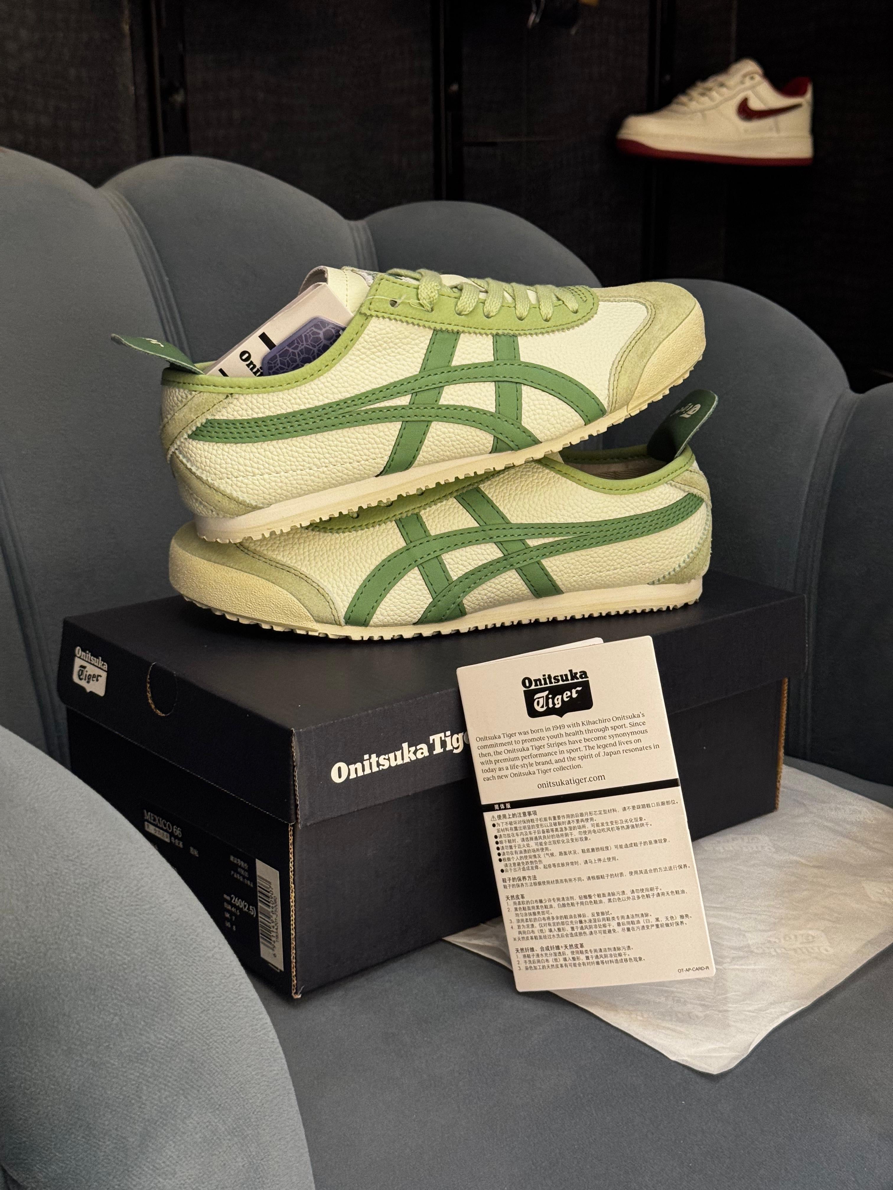 ONITSUKA TIGER LEATHER MEXICO66 GREEN
SEMI UA QUALITY