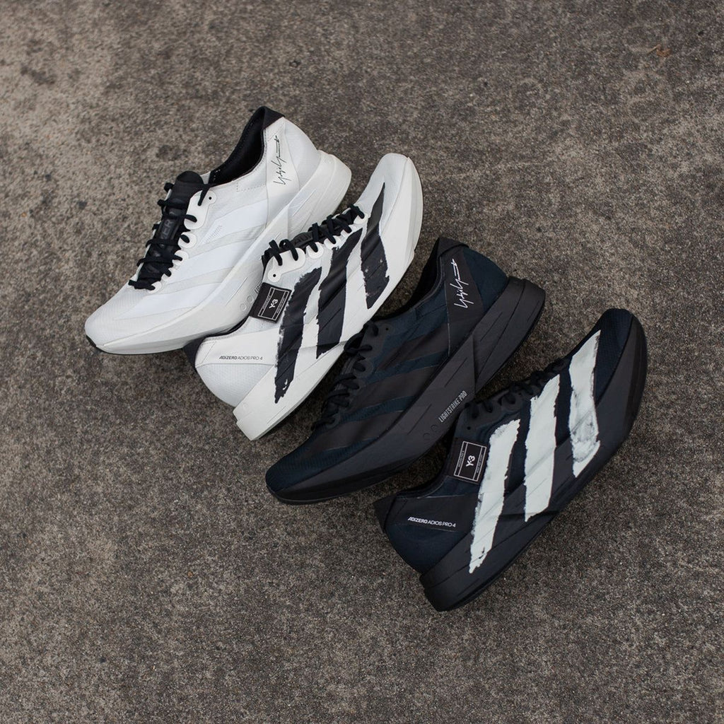ADIDAS ADIOS PRO4 Y3 BLACK WHITE