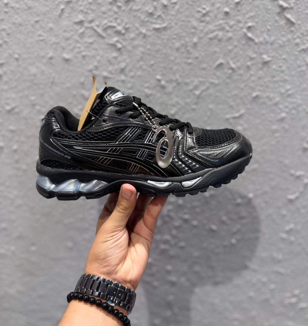 ASIXS KAYANO 14 BLACK SILVER
