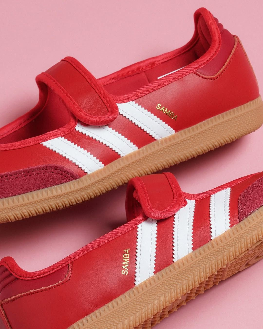 ADIDAS ORIGINALS SAMBA JANE RED COLOR